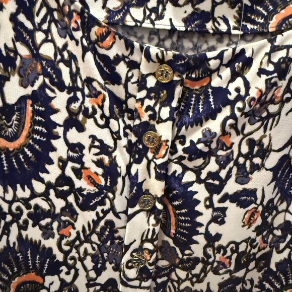 Tory Burch Chrissy Dress, Madura Knit B Ocean Mist, SZ XL, NWT - Picture 8 of 11